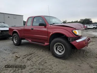 1998 Toyota Tacoma with VIN 4TAWN72N3WZ005058, listed as a Copart auction lot 46422845 with Not Provided miles and Salvage Title. Bid and sale history available at DreamBid. Image 4.