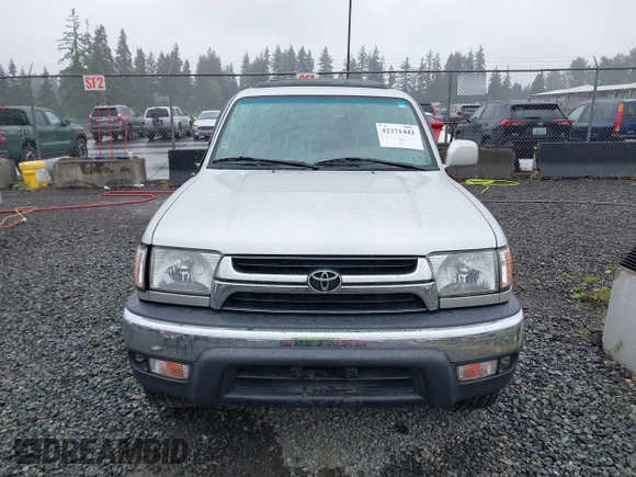 2002 Toyota 4Runner SR5 z VIN JT3HN86R120370583, wystawiony jako IAAI lot #42371442 z przebiegiem 148 727 mil mil oraz . Historia ofert i sprzedaży dostępna na DreamBid. Obrazek 12.