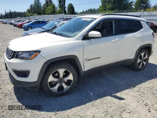 2017 Jeep Compass Latitude z VIN 3C4NJDBB4HT689452, wystawiony jako Copart lot #58602305 z przebiegiem 35 625 mil mil oraz Szkoda całkowita • Salvage title. Historia ofert i sprzedaży dostępna na DreamBid. Obrazek 1.