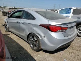 2014 Hyundai Elantra Coupe with VIN KMHDH6AH8EU028402, listed as a Copart auction lot 71120984 with 183,286 mi miles and Salvage Title. Bid and sale history available at carsss.com. Image 2.