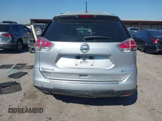 2015 Nissan Rogue SV with VIN KNMAT2MT1FP554241, listed as a IAAI auction lot 41872726 with 157,573 mi miles and . Bid and sale history available at DreamBid. Image 16.