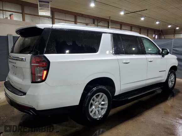2023 Chevrolet Suburban LT with VIN 1GNSCCKD1PR291784, listed as a Copart auction lot 42632445 with 65,259 mi miles and Clean Title. Bid and sale history available at DreamBid. Image 3.