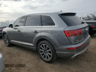 2017 Audi Q7 Premium Plus with VIN WA1LAAF71HD051350, listed as a Copart auction lot 53358465 with 64,189 mi miles and Salvage title. Bid and sale history available at DreamBid. Image 2.