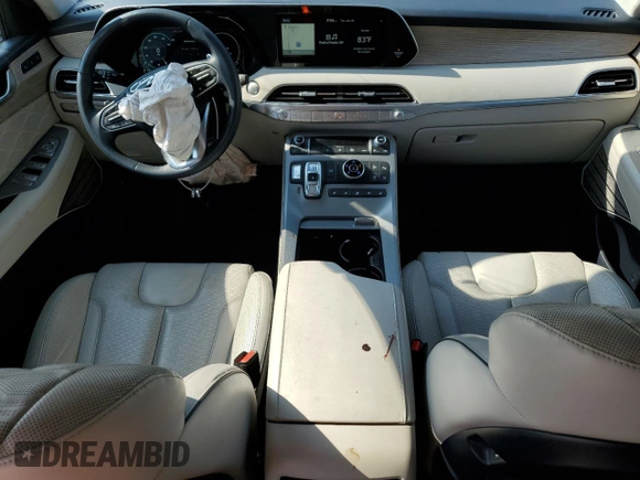 2021 Hyundai Palisade Calligraphy z VIN KM8R7DHE8MU174578, wystawiony jako Copart lot #59219254 z przebiegiem 54 823 mil mil oraz Szkoda całkowita • Salvage title. Historia ofert i sprzedaży dostępna na DreamBid. Obrazek 8.