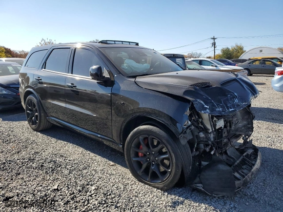 2022 Dodge Durango SRT 392 with VIN 1C4SDJGJ2NC203883, listed as a Copart auction lot 77644054 with 0 mi miles and Salvage Title. Bid and sale history available at carsss.com. Image 4.