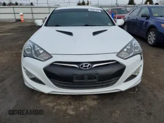 2016 Hyundai Genesis Coupe 3.8L Base with VIN KMHHT6KJ9GU132689, listed as a Copart auction lot 44062165 with 62,676 mi miles and Salvage title. Bid and sale history available at DreamBid. Image 5.