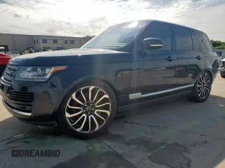 2017 Land Rover Range Rover HSE z VIN SALGS2FV5HA347264, wystawiony jako Copart lot #59126475 z przebiegiem 94 968 mil mil oraz Czysty tytuł • Clean title. Historia ofert i sprzedaży dostępna na DreamBid. Obrazek 1.