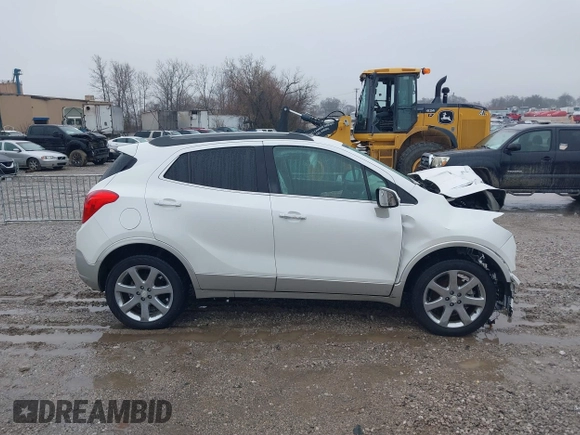 2016 Buick Encore Leather with VIN KL4CJGSB2GB724332, listed as a IAAI auction lot 41547091 with 61,096 mi miles. Bid and sale history available at carsss.com. Image 14.