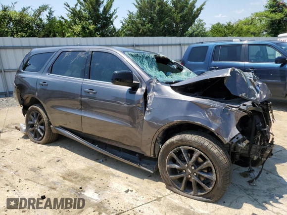 2019 Dodge Durango SXT Plus with VIN 1C4RDJAG8KC599230, listed as a Copart auction lot 63259895 with Not provided miles and Salvage title. Bid and sale history available at DreamBid. Image 4.