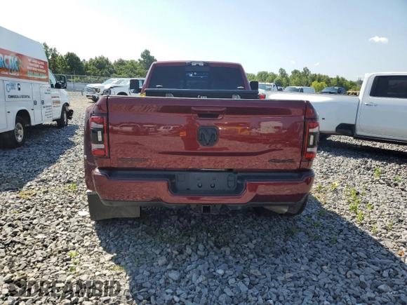 2022 Ram 3500 Big Horn with VIN 3C63RRHL6NG135323, listed as a Copart auction lot 63900454 with 117,428 mi miles and Salvage Title. Bid and sale history available at carsss.com. Image 6.