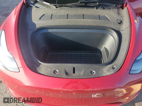 2023 Tesla Model Y Performance with VIN 7SAYGDEF4PF960357, listed as a Copart auction lot 51126105 with 37,252 mi miles and Salvage Title. Bid and sale history available at DreamBid. Image 12.