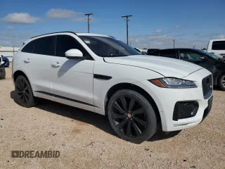 2019 Jaguar F-Pace S with VIN SADCM2FV2KA358900, listed as a Copart auction lot 55608875 with Not provided miles and Salvage title. Bid and sale history available at DreamBid. Image 4.