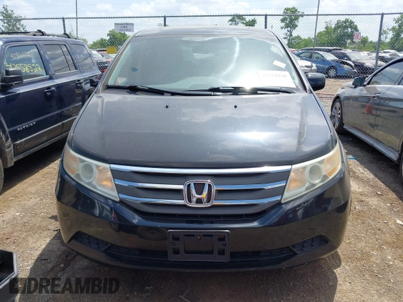 2011 Honda Odyssey EX-L with VIN 5FNRL5H62BB063125, listed as a IAAI auction lot 42562541 with 140,787 mi miles and . Bid and sale history available at DreamBid. Image 12.