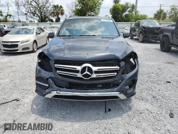 2016 Mercedes-Benz GLE 350 with VIN 4JGDA5HB2GA703925, listed as a Copart auction lot 59176865 with 89,376 mi miles and Salvage title. Bid and sale history available at DreamBid. Image 5.
