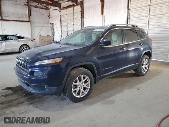 2016 Jeep Cherokee Latitude with VIN 1C4PJMCB1GW244439, listed as a Copart auction lot 55944694 with 112,641 mi miles and Non Repairable. Bid and sale history available at carsss.com. Image 1.