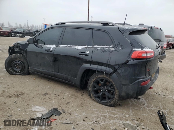 2017 Jeep Cherokee Trailhawk L Plus with VIN 1C4PJMBB6HW513361, listed as a Copart auction lot 45156605 with 72,006 mi miles and Clean Title. Bid and sale history available at carsss.com. Image 2.