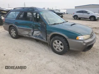 1998 Subaru Legacy Outback with VIN 4S3BG6859W7608512, listed as a Copart auction lot 47097145 with 274,288 mi miles and Salvage title. Bid and sale history available at DreamBid. Image 4.