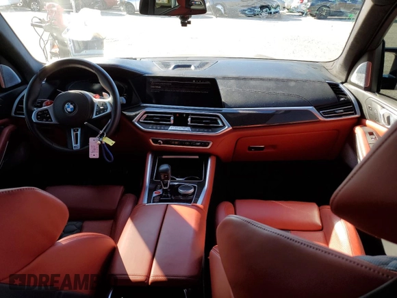 2021 BMW X5 M with VIN 5YMJU0C07M9E05854, listed as a Copart auction lot 38657883 with 14,083 mi miles. Bid and sale history available at carsss.com. Image 8.