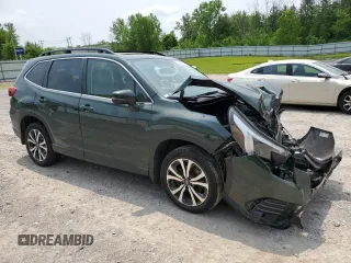 2022 Subaru Forester Limited z VIN JF2SKAPC5NH450472, wystawiony jako Copart lot #59840915 z przebiegiem 30 406 mil mil oraz Szkoda całkowita • Salvage title. Historia ofert i sprzedaży dostępna na DreamBid. Obrazek 4.