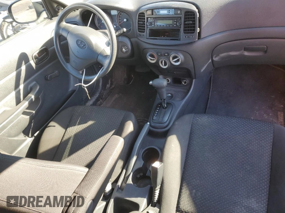 2011 Hyundai Accent L with VIN KMHCN3BC0BU202951, listed as a Copart auction lot 77467344 with 134,873 mi miles and Salvage Title. Bid and sale history available at carsss.com. Image 8.
