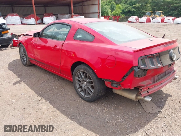 2014 Ford Mustang V6 with VIN 1ZVBP8AMXE5297869, listed as a IAAI auction lot 42452664 with 164,356 mi miles and . Bid and sale history available at DreamBid. Image 3.