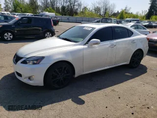 2009 Lexus IS 250 with VIN JTHBK262495095099, listed as a Copart auction lot 53819825 with 97,848 mi miles and Salvage title. Bid and sale history available at DreamBid. Image 1.