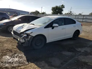 2015 Honda Civic Sedan LX with VIN 19XFB2F51FE239737, listed as a Copart auction lot 54091295 with 147,042 mi miles and Salvage Title. Bid and sale history available at carsss.com. Image 1.