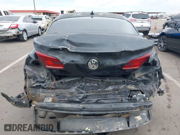 2013 Volkswagen CC Sport with VIN WVWBP7AN6DE504679, listed as a IAAI auction lot 42034362 with 148,527 mi miles. Bid and sale history available at carsss.com. Image 6.
