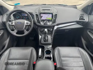 2014 Ford Escape Titanium with VIN 1FMCU9J94EUC63638, listed as a Copart auction lot 55880505 with 198,112 mi miles and Clean Title. Bid and sale history available at DreamBid. Image 9.
