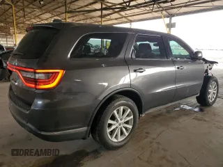 2019 Dodge Durango SXT Plus with VIN 1C4RDHAG4KC573328, listed as a Copart auction lot 42075705 with 76,987 mi miles and Salvage Title. Bid and sale history available at DreamBid. Image 3.