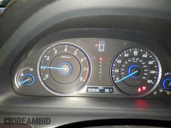 2010 Honda Accord Crosstour EX with VIN 5J6TF1H39AL011945, listed as a Copart auction lot 73006364 with 69,658 mi miles and Salvage Title. Bid and sale history available at carsss.com. Image 9.