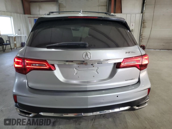 2018 Acura MDX w/Advance/Entertainment Pkg with VIN 5J8YD4H98JL001562, listed as a Copart auction lot 72134414 with 76,937 mi miles and Salvage Title. Bid and sale history available at carsss.com. Image 6.