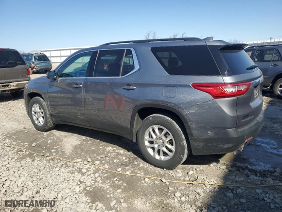 2019 Chevrolet Traverse LT Cloth with VIN 1GNEVGKW7KJ298214, listed as a Copart auction lot 52110105 with 89,129 mi miles and Salvage Title. Bid and sale history available at carsss.com. Image 2.