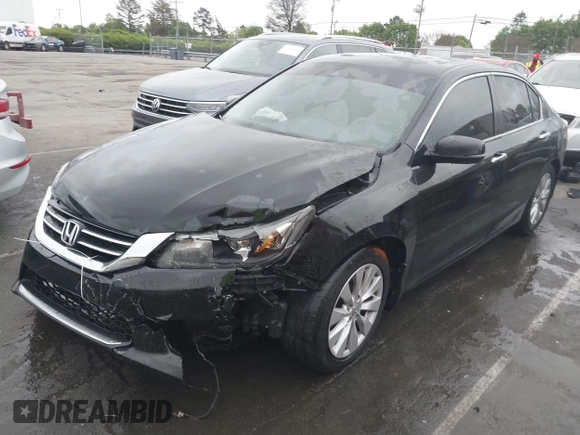 2013 Honda Accord EX-L with VIN 1HGCR2F82DA240843, listed as a IAAI auction lot 41932547 with 119,212 mi miles and . Bid and sale history available at DreamBid. Image 17.