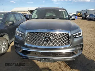 2020 Infiniti QX80 LUXE with VIN JN8AZ2NE4L9250677, listed as a Copart auction lot 72859574 with 96,483 mi miles and Salvage Title. Bid and sale history available at carsss.com. Image 5.