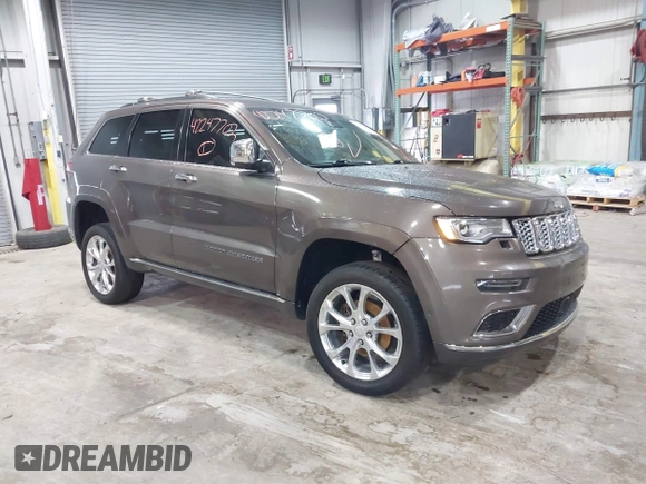 2020 Jeep Grand Cherokee Summit with VIN 1C4RJFJG1LC170714, listed as a IAAI auction lot 42247702 with 78,614 mi miles and . Bid and sale history available at DreamBid. Image 1.