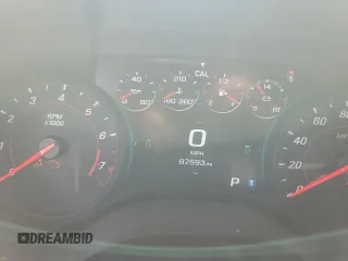 2018 Chevrolet Camaro 2SS with VIN 1G1FH1R77J0126746, listed as a Copart auction lot 43130395 with 87,593 mi miles and Salvage title. Bid and sale history available at DreamBid. Image 9.
