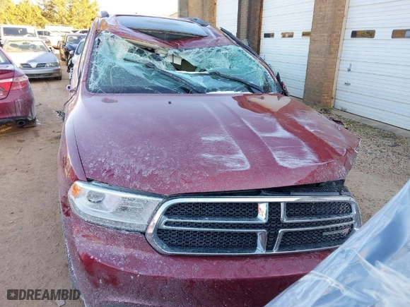 2014 Dodge Durango Limited with VIN 1C4RDJDG2EC450635, listed as a IAAI auction lot 41225715 with 1 mi miles. Bid and sale history available at carsss.com. Image 11.
