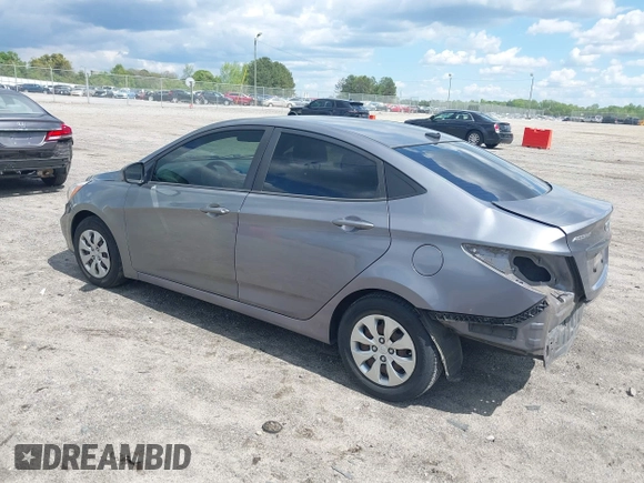 2017 Hyundai Accent SE with VIN KMHCT4AE0HU178612, listed as a IAAI auction lot 41995222 with 110,802 mi miles. Bid and sale history available at carsss.com. Image 3.