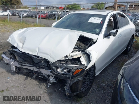 2024 Mercedes-Benz C 300 with VIN W1KAF4GB9RR237814, listed as a IAAI auction lot 41774059 with Not Provided miles and . Bid and sale history available at DreamBid. Image 23.