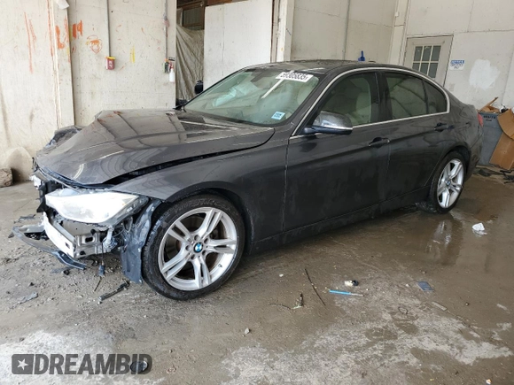 2015 BMW 3 Series 328i with VIN WBA3A5C51FF608112, listed as a Copart auction lot 59305835 with 147,883 mi miles and Salvage title. Bid and sale history available at DreamBid. Image 1.