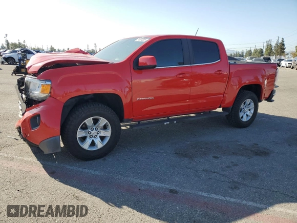 2018 GMC Canyon 2WD SLE with VIN 1GTG5CEN2J1170782, listed as a Copart auction lot 51964655 with 91,443 mi miles and Salvage Title. Bid and sale history available at carsss.com. Image 1.