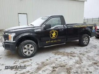 2019 Ford F-150 XL with VIN 1FTMF1E50KKC81427, listed as a Copart auction lot 41567105 with Not provided miles and Salvage title. Bid and sale history available at DreamBid. Image 1.