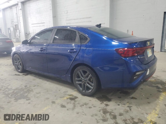 2021 Kia Forte GT-Line z VIN 3KPF34AD0ME349439, wystawiony jako Copart lot #57508855 z przebiegiem 104 172 mil mil oraz Szkoda całkowita • Salvage title. Historia ofert i sprzedaży dostępna na DreamBid. Obrazek 2.