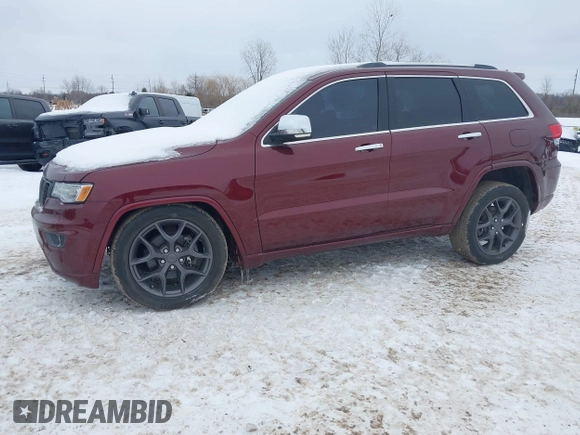 2018 Jeep Grand Cherokee High Altitude with VIN 1C4RJFCG6JC266462, listed as a IAAI auction lot 41206838 with 42,570 mi miles. Bid and sale history available at carsss.com. Image 17.