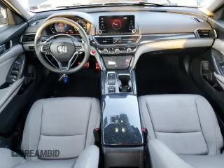 2020 Honda Accord with VIN 1HGCV3F12LA010285, listed as a Copart auction lot 88523845 with 62,360 mi miles and Salvage Title. Bid and sale history available at DreamBid. Image 8.
