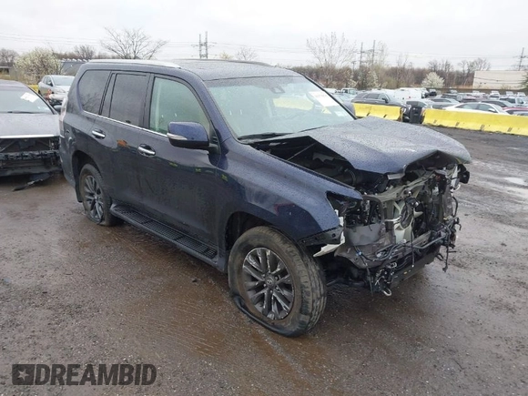 2022 Lexus GX with VIN JTJAM7BX8N5313848, listed as a IAAI auction lot 41978836 with 24,423 mi miles. Bid and sale history available at carsss.com. Image 1.
