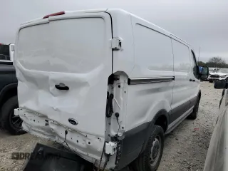 2023 Ford Transit Cargo with VIN 1FTBR1Y88PKA97221, listed as a Copart auction lot 43410475 with 34,927 mi miles and Salvage Title. Bid and sale history available at DreamBid. Image 3.