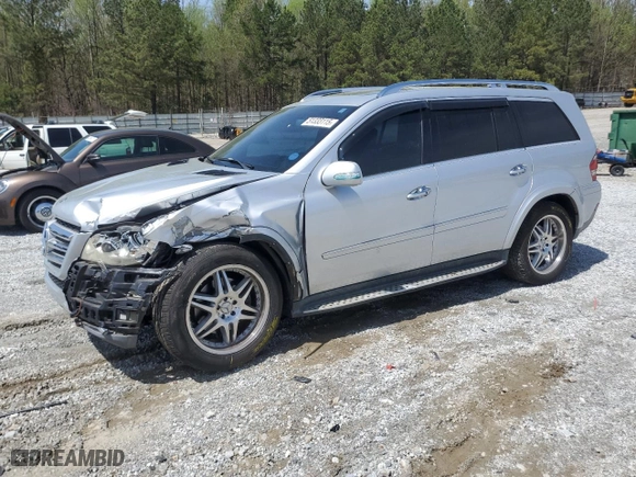 2008 Mercedes-Benz GL-Class 5.5L with VIN 4JGBF86E68A398910, listed as a Copart auction lot 51333115 with 190,276 mi miles and Salvage Title. Bid and sale history available at carsss.com. Image 1.