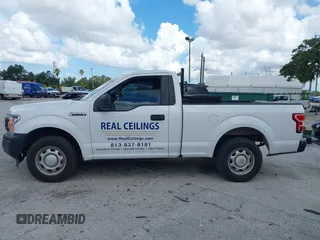 2018 Ford F-150 XL with VIN 1FTMF1CB0JFE21234, listed as a IAAI auction lot 42605399 with 243,035 mi miles and . Bid and sale history available at DreamBid. Image 14.